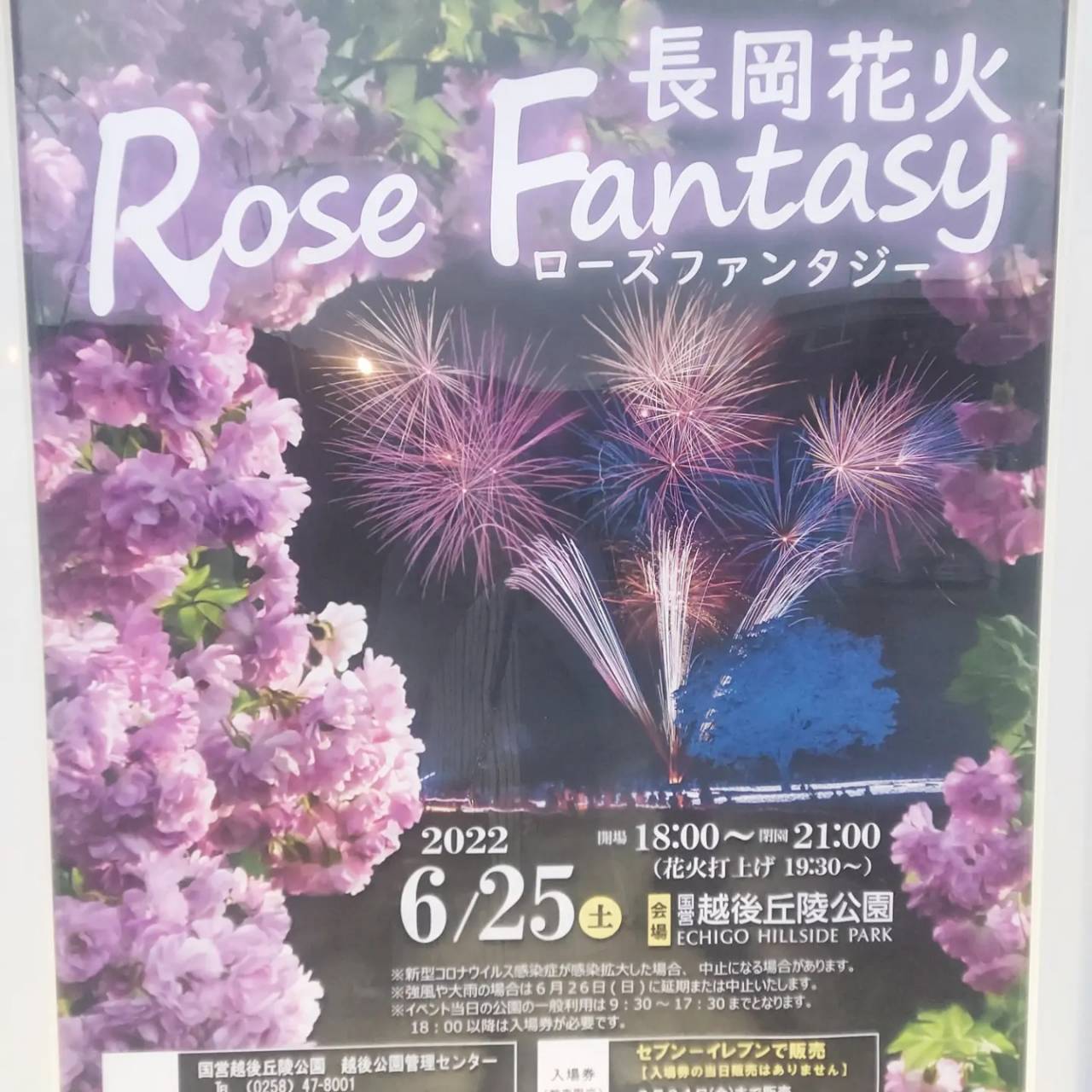 長岡花火ローズファンタジー🎆